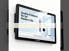 55 Inch Low Energy Consumption & Anti-Glare   Wall-Mounted Digital Signage   Remote Control  Space-Saving