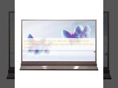 Factory Indoor OEM 55 Inch Ultra-thin Transparent OLED Screen 4k Touch Digital Display Signage OLED High Definition Desktop