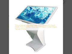 55 Inch Indoor Horizontal Video Touch Screen LCD Touch Screen Floor Standing Interactive Information Screen Digital Signage Display