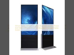 50 Inch Indoor Vertical Capacitive Touch LCD Screen , Picture And Video Interactive Floor Standing Digital Signage Display Screen