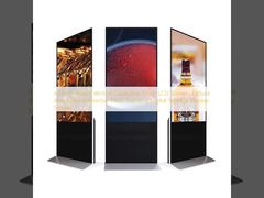 43 Inch Indoor Vertical Capacitive Touch LCD Screen , Picture And Video Interactive Floor Standing Digital Signage Display Screen
