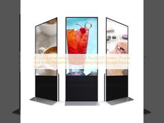 32 Inch Indoor Vertical Capacitive Touch LCD Screen , Picture And Video Interactive Floor Standing Digital Signage Display Screen