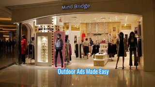 43 Inch Portable Outdoor Digital Signage Display