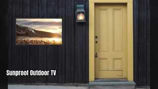 Outdoor TV  UV Resistant IP66 Weatherproof