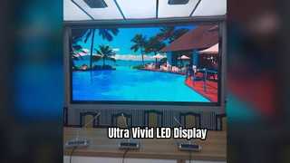 High Contrast LED Display Vivid Visuals